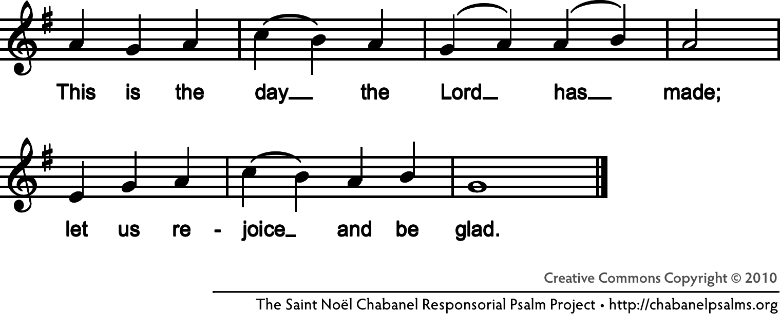 responsorial psalm music sheet