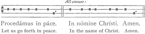 101 Procedamus in pace