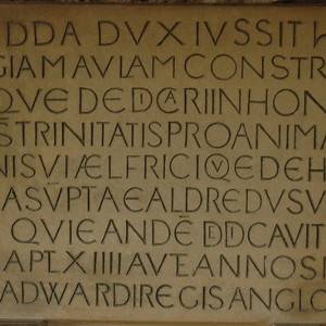 Odda's Chapel Inscription